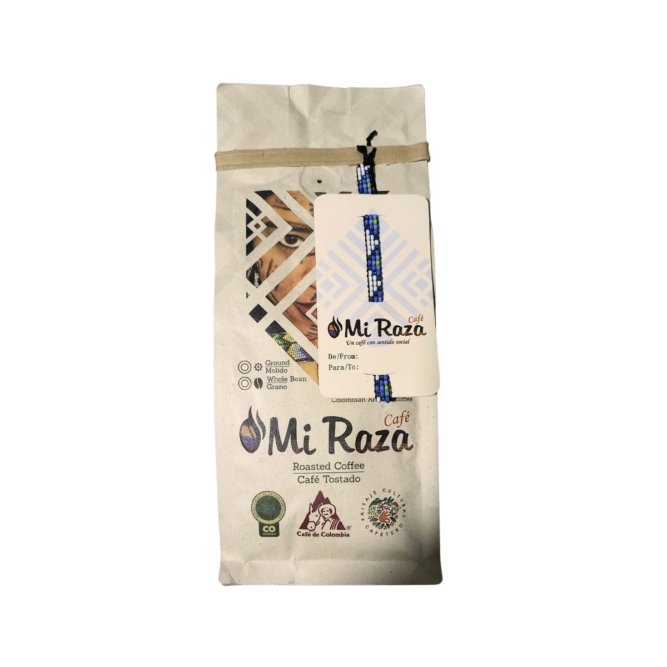 MiRazaCoffee250grBracelet-ColombianCoffee
